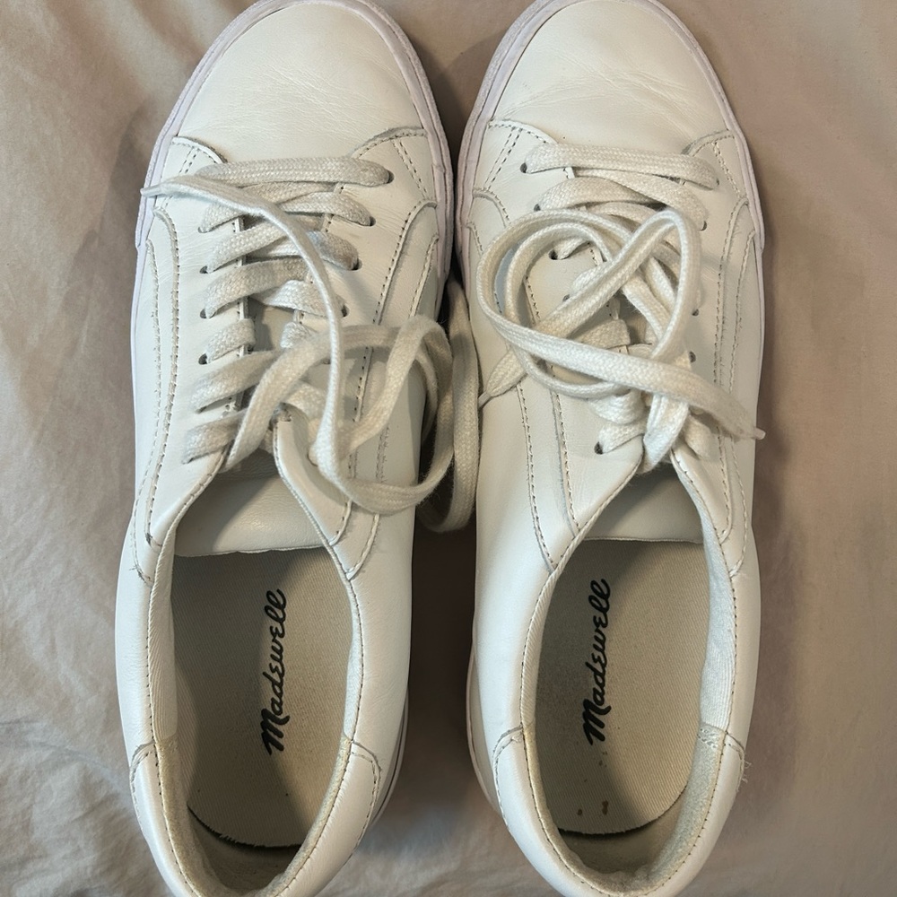 Madewell Sidewalk Low-Top Sneakers, size 8